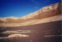 Atacama woestijn in Chili