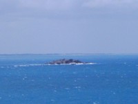Eiland in de oceaan
