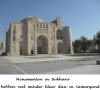 Monumenten in Bukhara