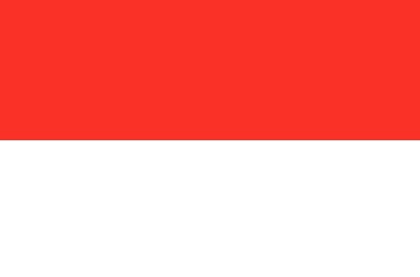 Vlag Indonesie